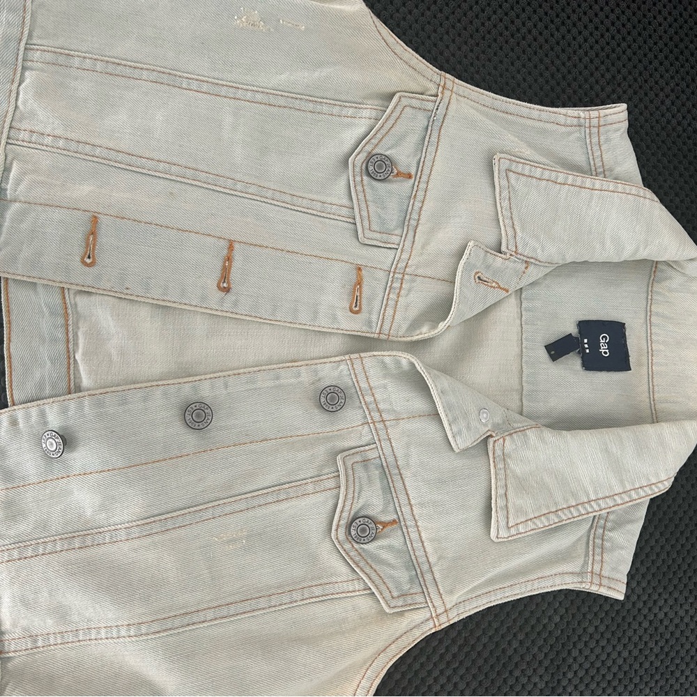 GAP Light Denim Vest